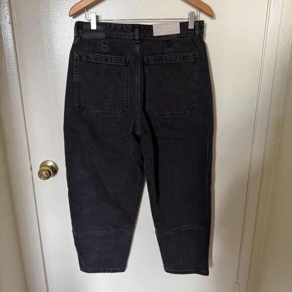 NWT Everlane The Utility Barrel Pant Jeans In Black 30R - Picture 6 of 8